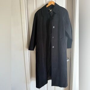 Harlan Loro black  Trench Coat Women Size:10